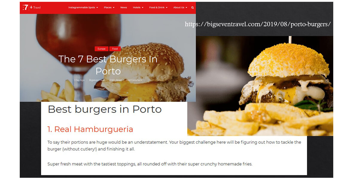 Os melhores hambúrgueres do Porto 2019q